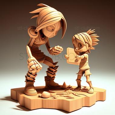 3D model Strategy Begins at Home Hikari VS Mama Parent Child Sho (STL)
